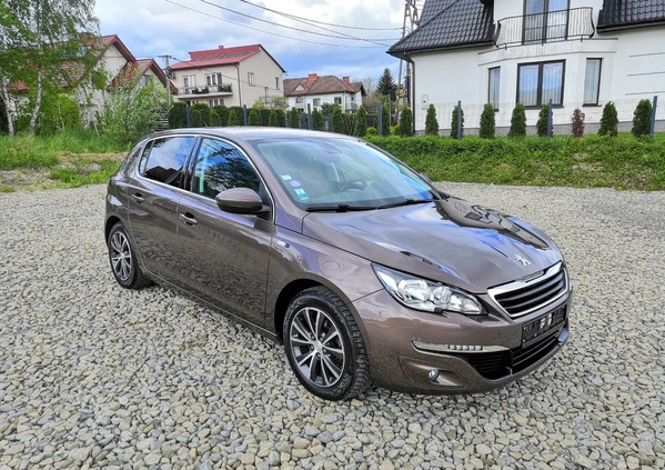 Peugeot 308 cena 34900 przebieg: 100000, rok produkcji 2016 z Tuchów małe 742